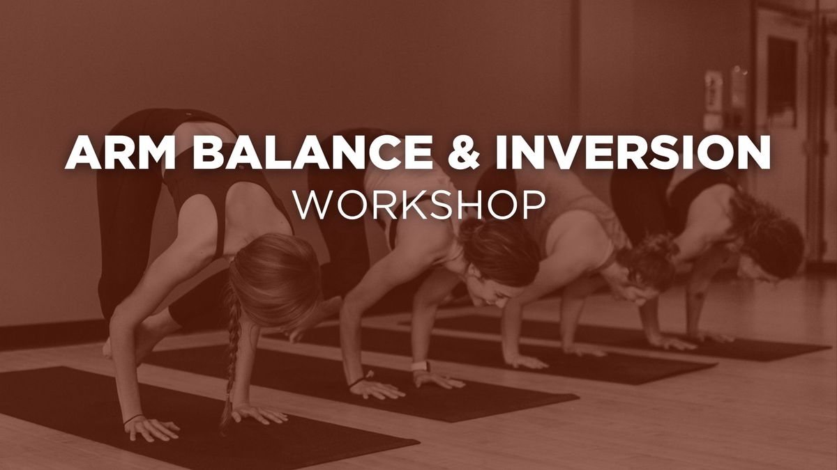 Arm Balance & Inversion Workshop | Kansas City