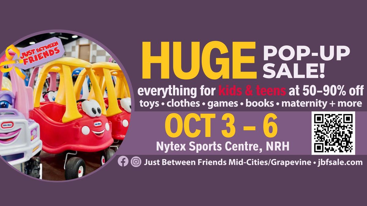 HUGE Kids & Teens Pop-Up Sale