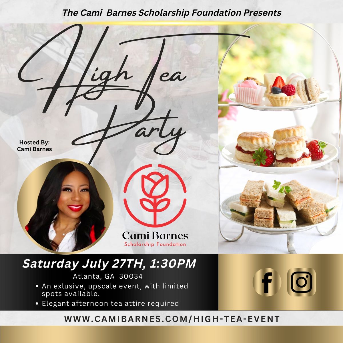 High Tea Party & Fundraising Event