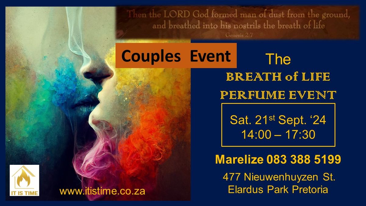 Breath of Life Perfume Event for Couples