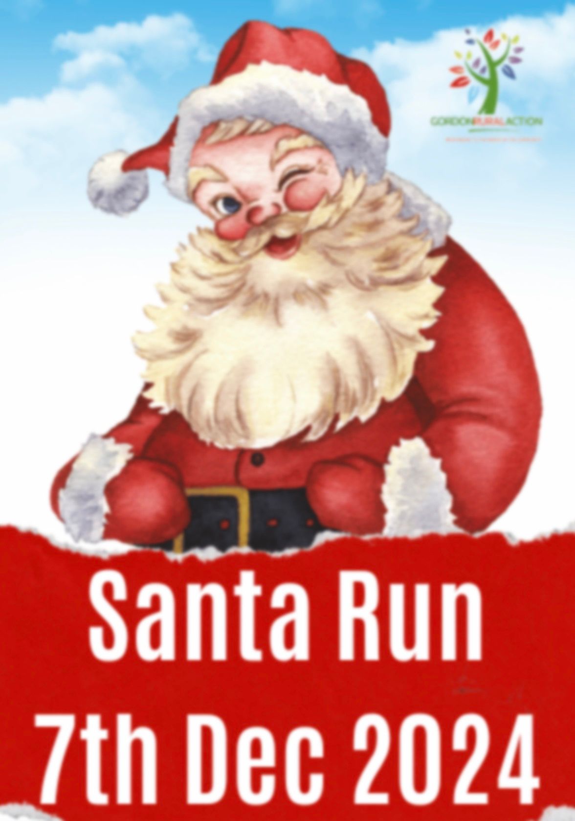 Gordon Rural Action Santa Run \ud83c\udf85\ud83c\udffc 