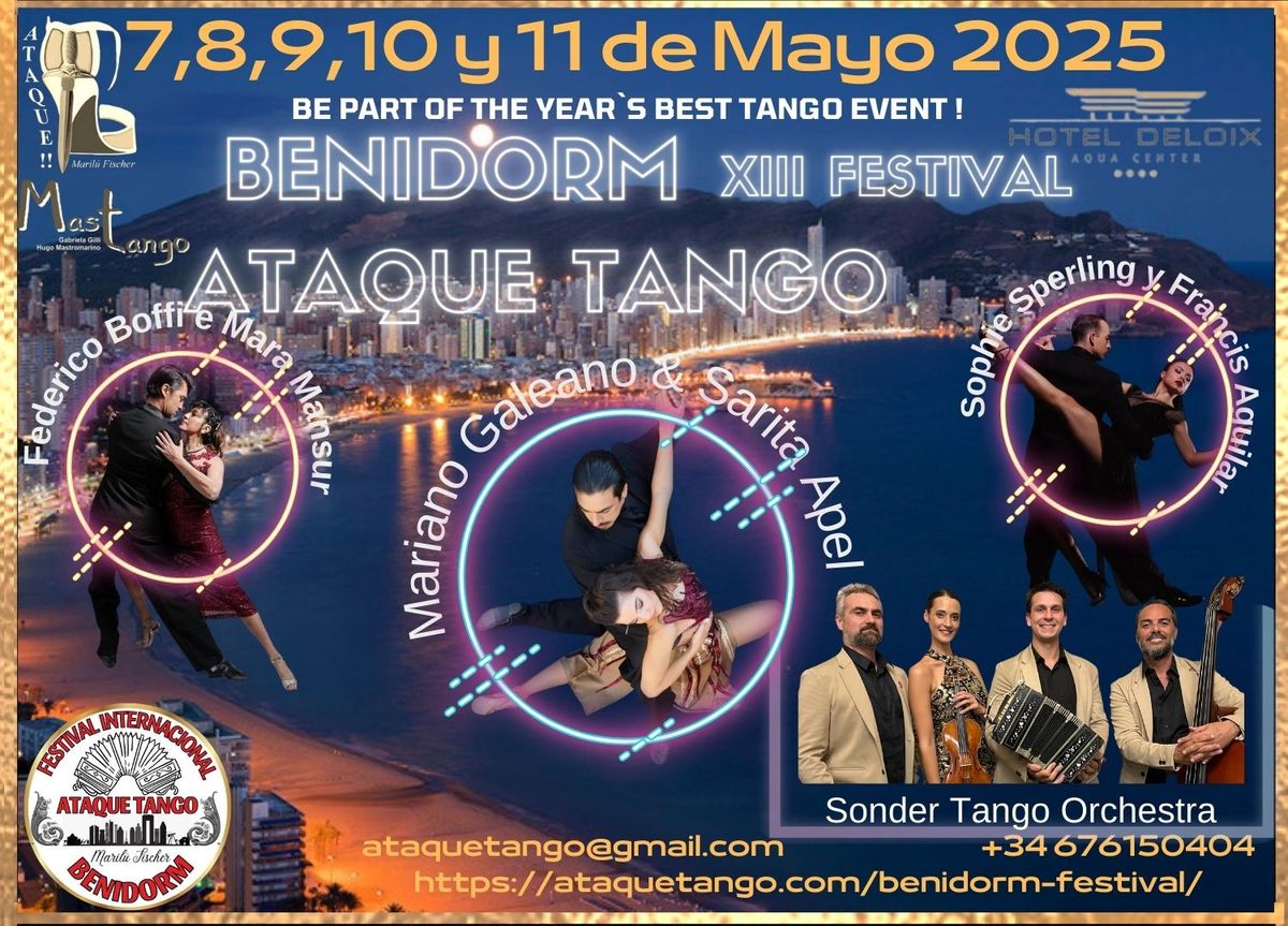 XIII FESTIVAL INTERNACIONAL ATAQUE TANGO BENIDORM