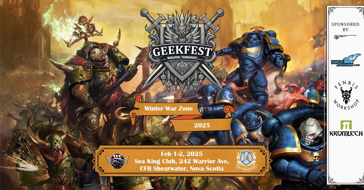 Geekfest - Winter War Zone