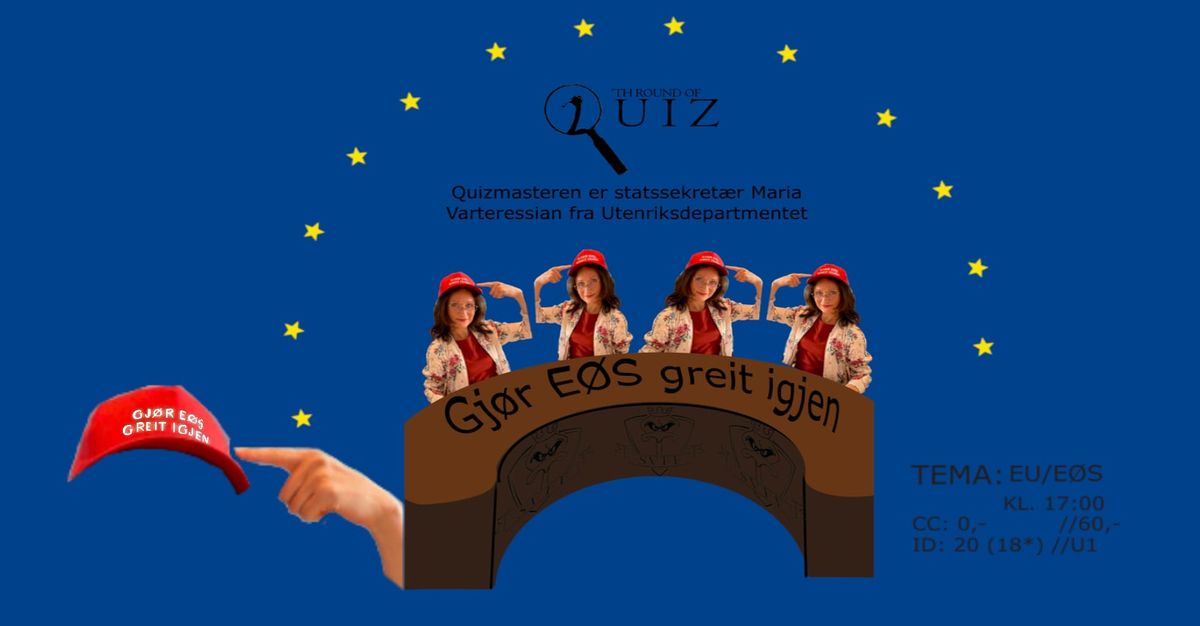 Sjette quizrunde: EU\/E\u00d8S ft. UD \/\/ The sixth round of quiz: EU\/EEA 