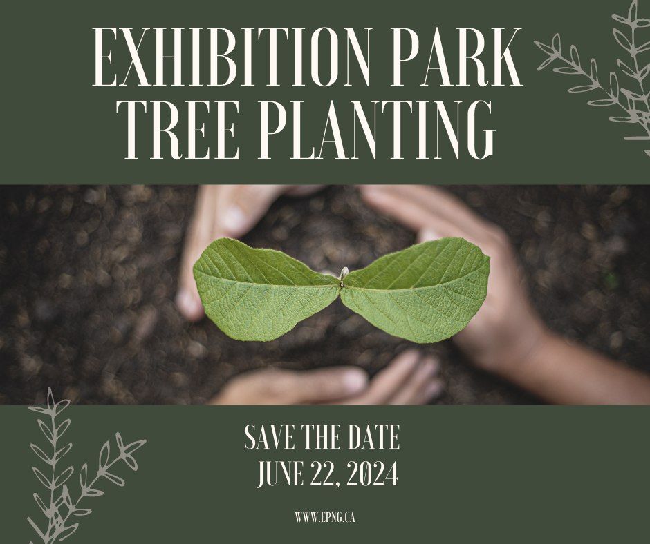 Native Tree Planting in Exhibition Park