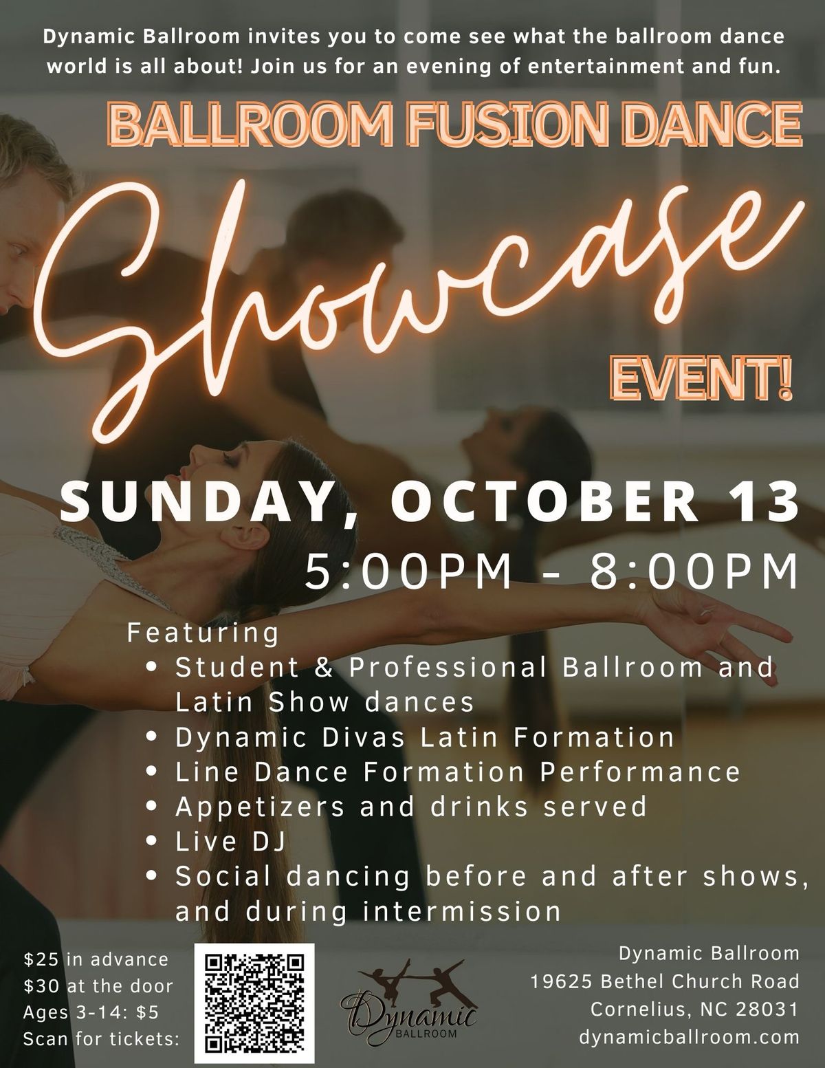 Dynamic Ballroom Fall Showcase Event 2024