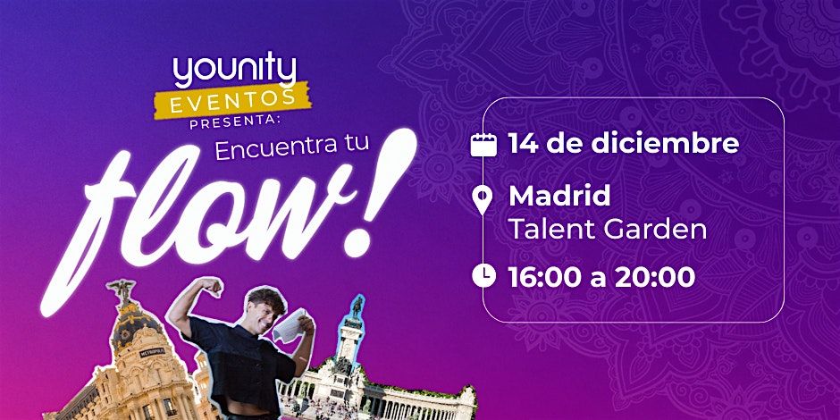 Encuentra tu flow! Madrid 14 de diciembre de 2025