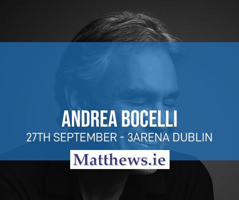 Andrea Bocelli (Bus to 3Arena - Dublin)