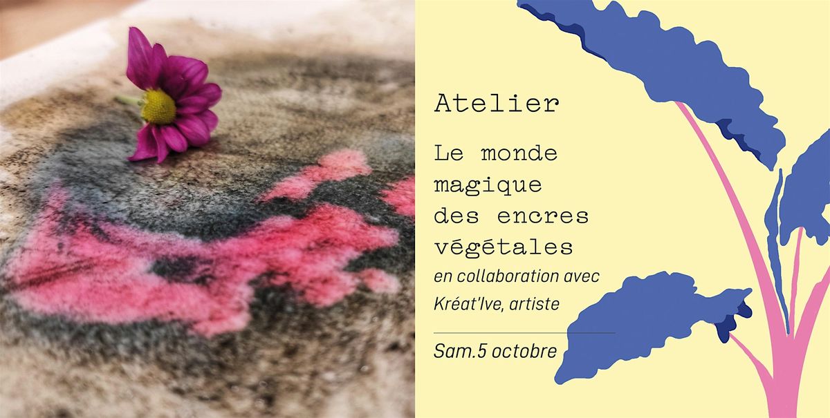 COMPLET - Atelier - Le monde magique des encres v\u00e9g\u00e9tales