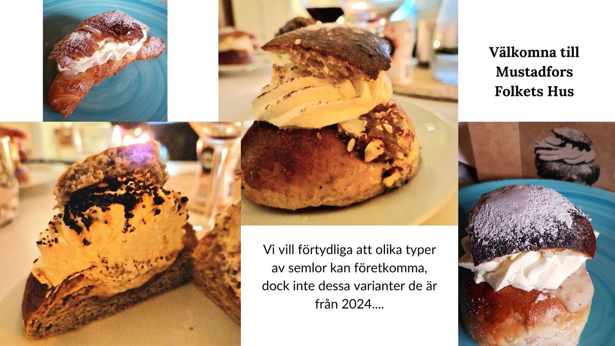 Fettisdagen firas med semmelfika!!! Ta med v\u00e4nnen och kom till Folkets Hus!