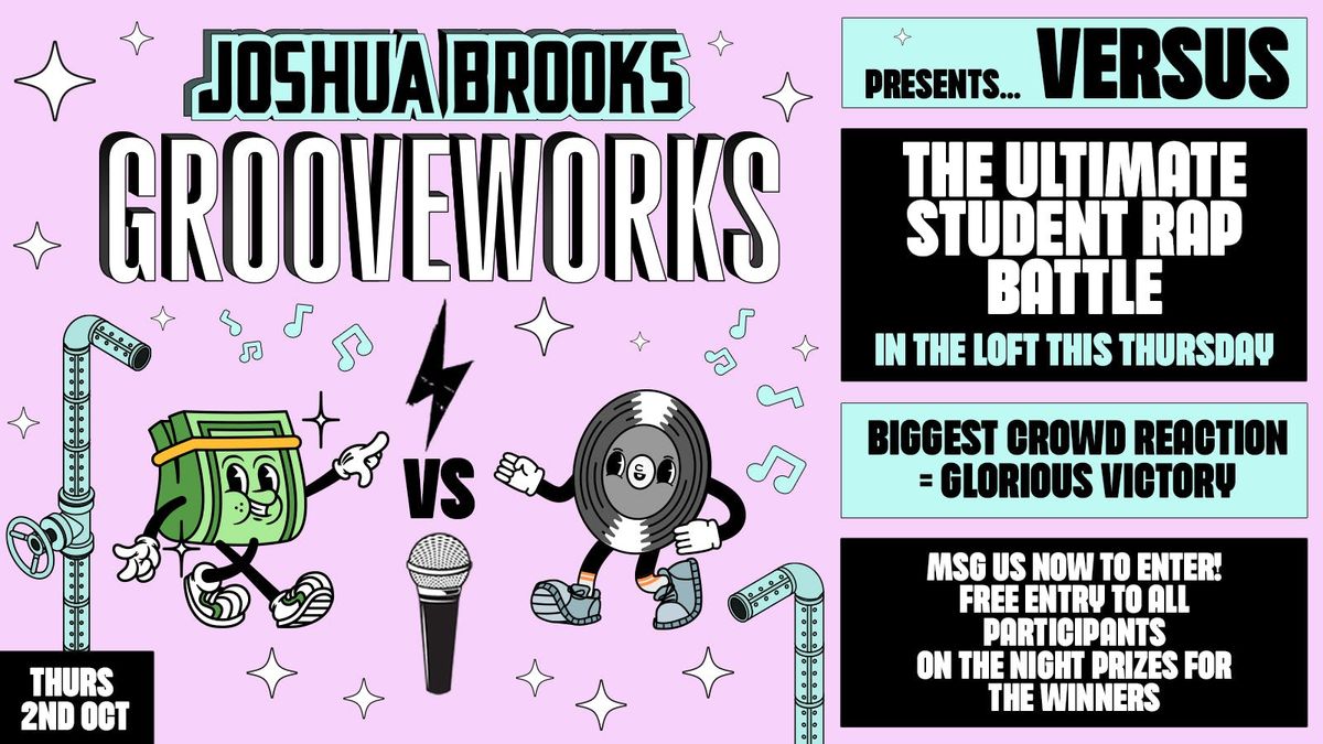 GROOVEWORKS \ud83e\ude85\ud83c\udfb6\ud83e\udea9  KARAOKE RAP BATTLE TAKEOVER