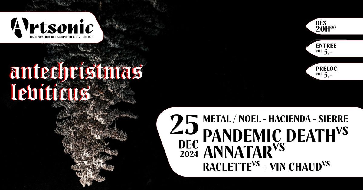 Anth\u00e9christmas#3 - Leviticus | Pandemic Death - Annatar 