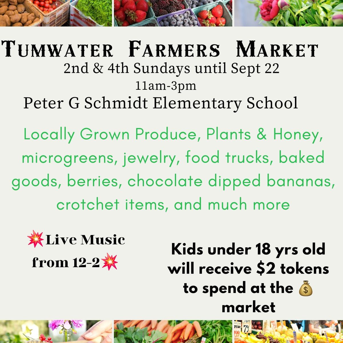 Tumwater Farmers Market 