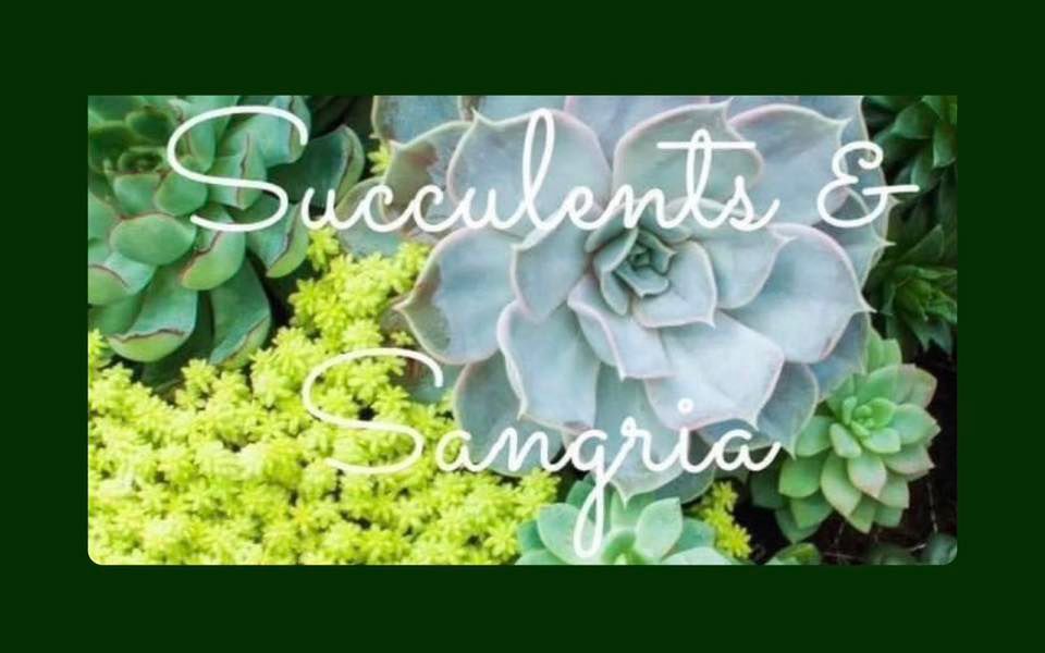 Succulents & Sangria