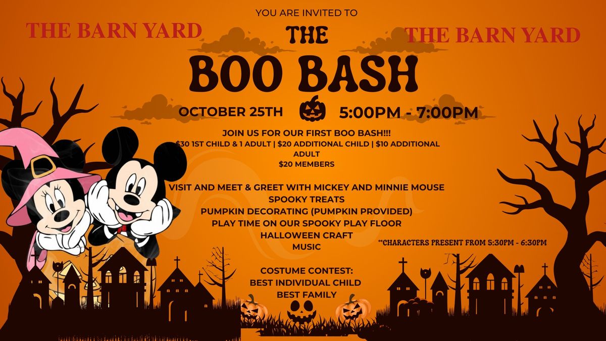 The Barn Yard Boo Bash