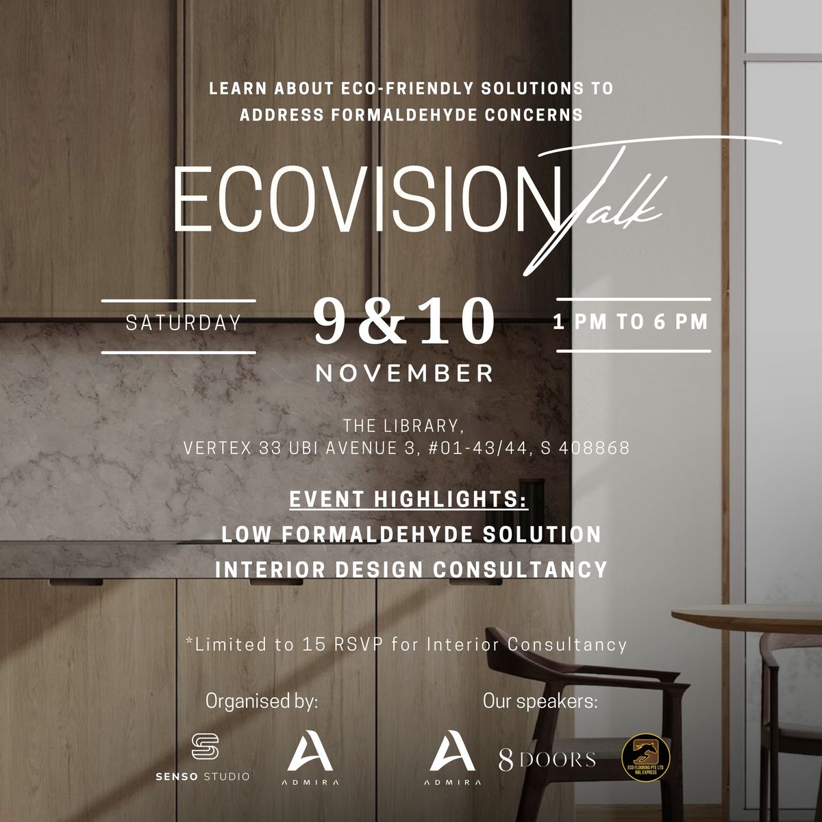 EcoVisionTalk2024: Sustainable Design & Healthy Living