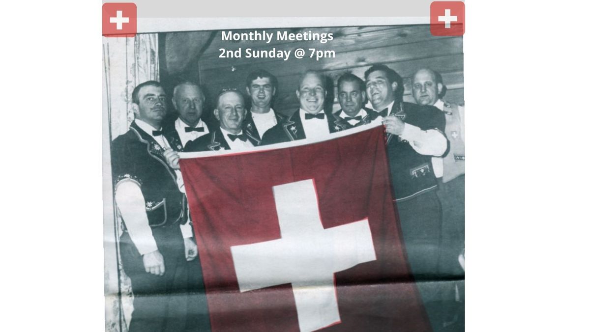 Tillamook Swiss Society -  Monthly Meeting