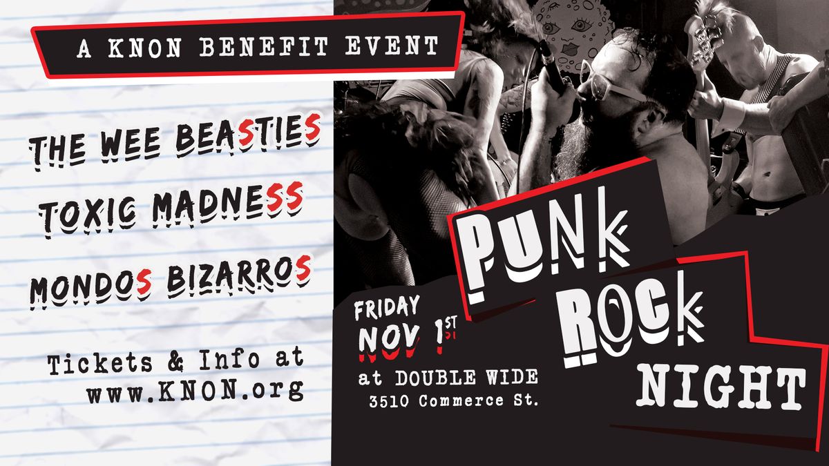 Punk Rock Night at Double Wide