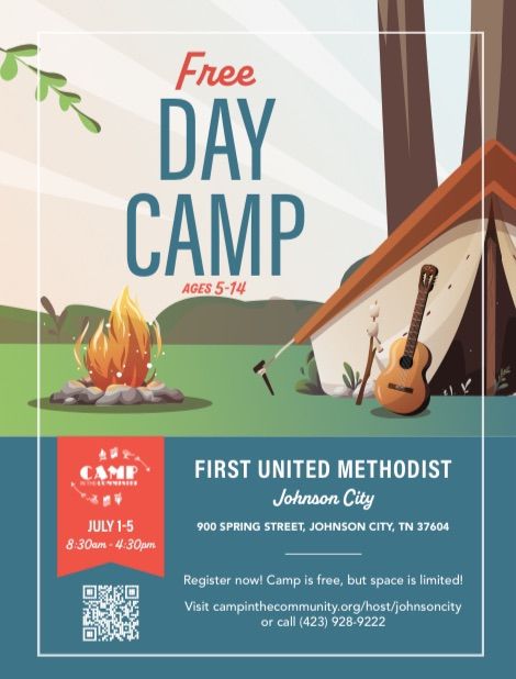 Camp in the Community @1st Church 