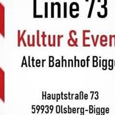 Linie 73 , Kultur und Eventbahnhof Bigge