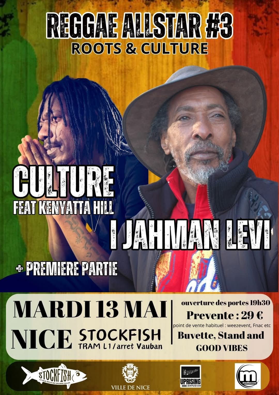 I JAHMAN LEVI + CULTURE Feat Kenyatta Hill