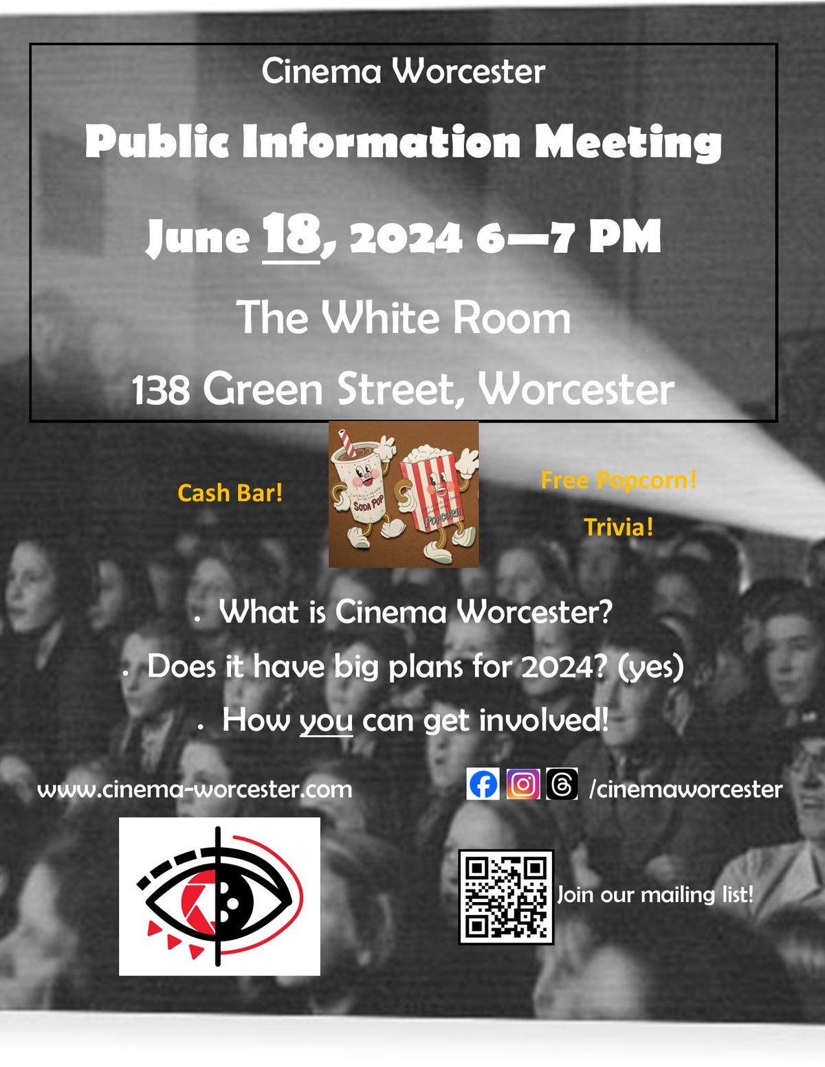 Cinema Worcester Public Info Meeting!