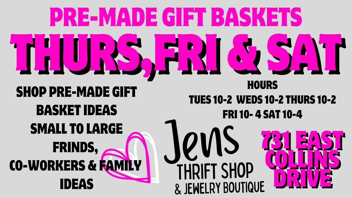 Under $10 Gift Basket Sale @ Jens 