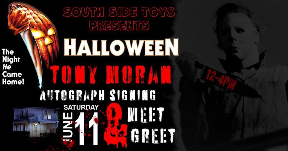 Tony Moran Autograph Signing & Meet and Greet