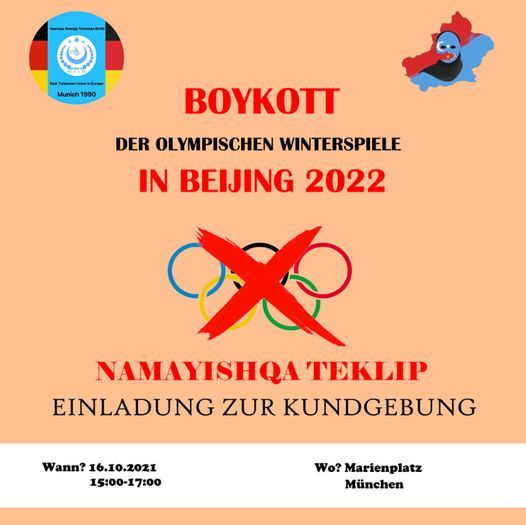 Boykott der Olympischen Winterspiele 2022 in Beijing