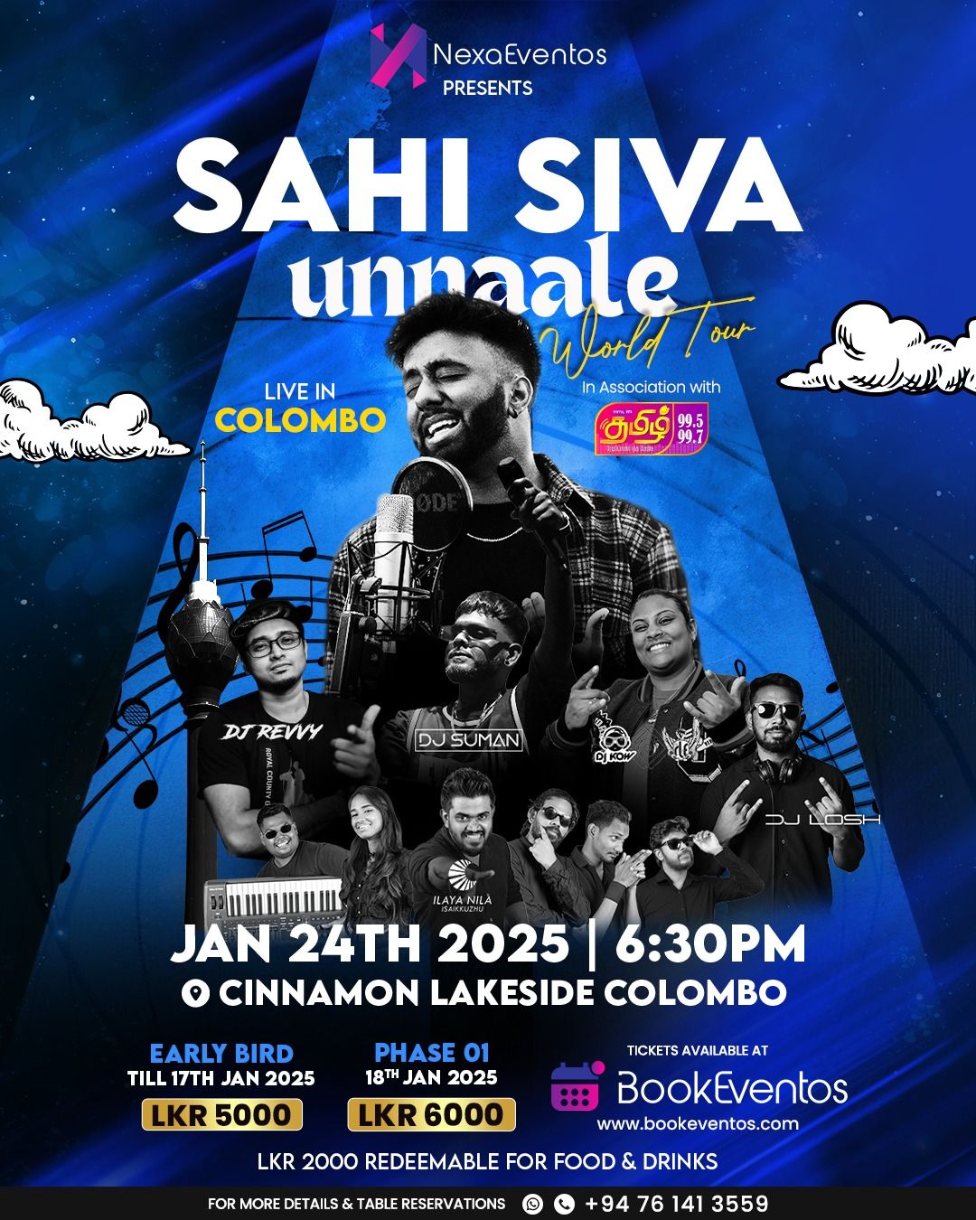 Sahi Siva Unnaale World Tour - Colombo