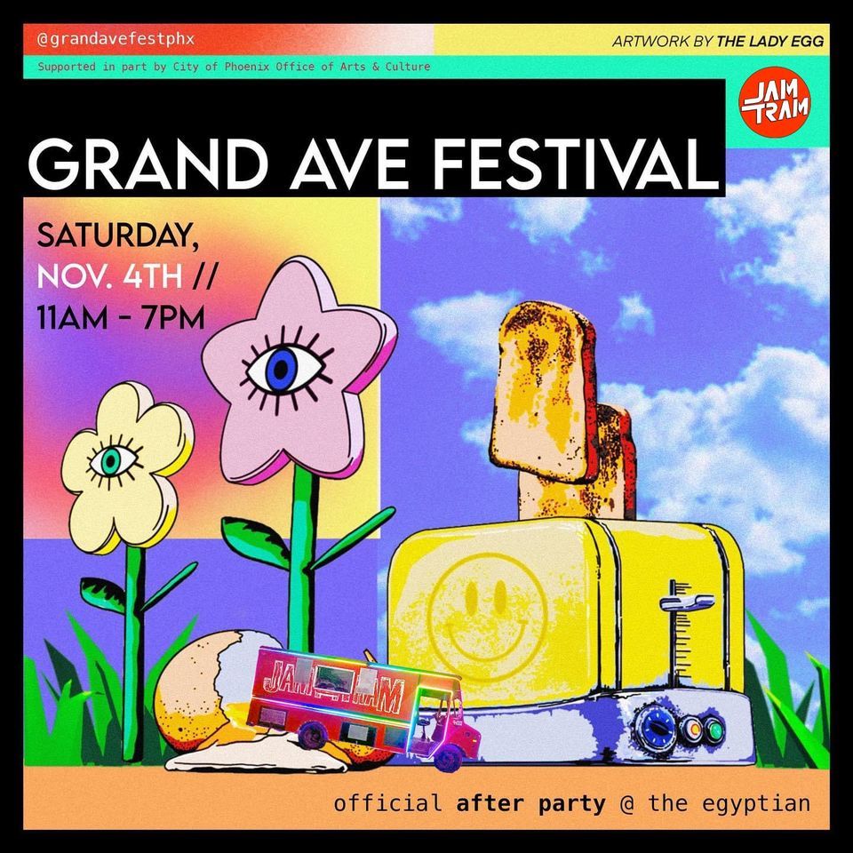 JAM Tram Grand Ave Festival, Historic Grand Avenue, Phoenix, 4