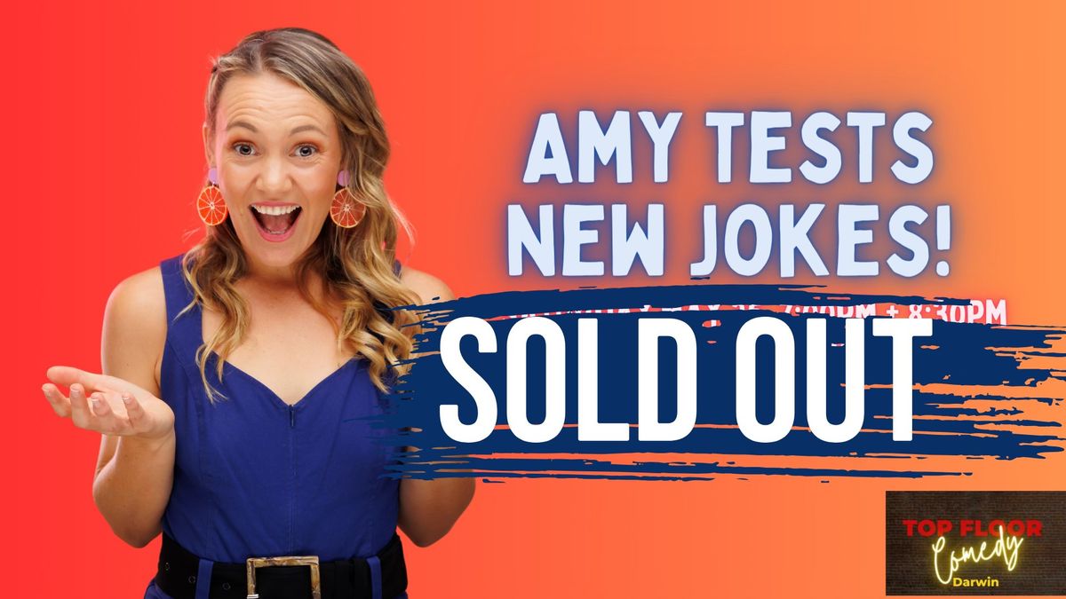 Amy Hetherington Tests New Jokes (sold out)