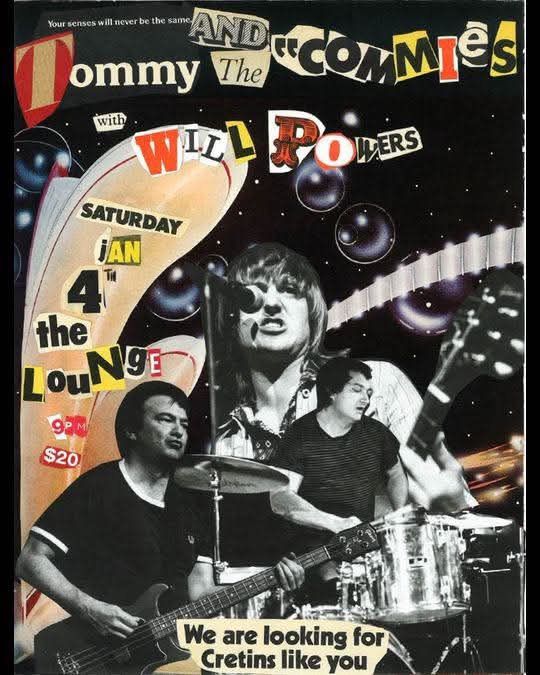 TOMMY AND THE COMMIES W\/ WILL POWERS 