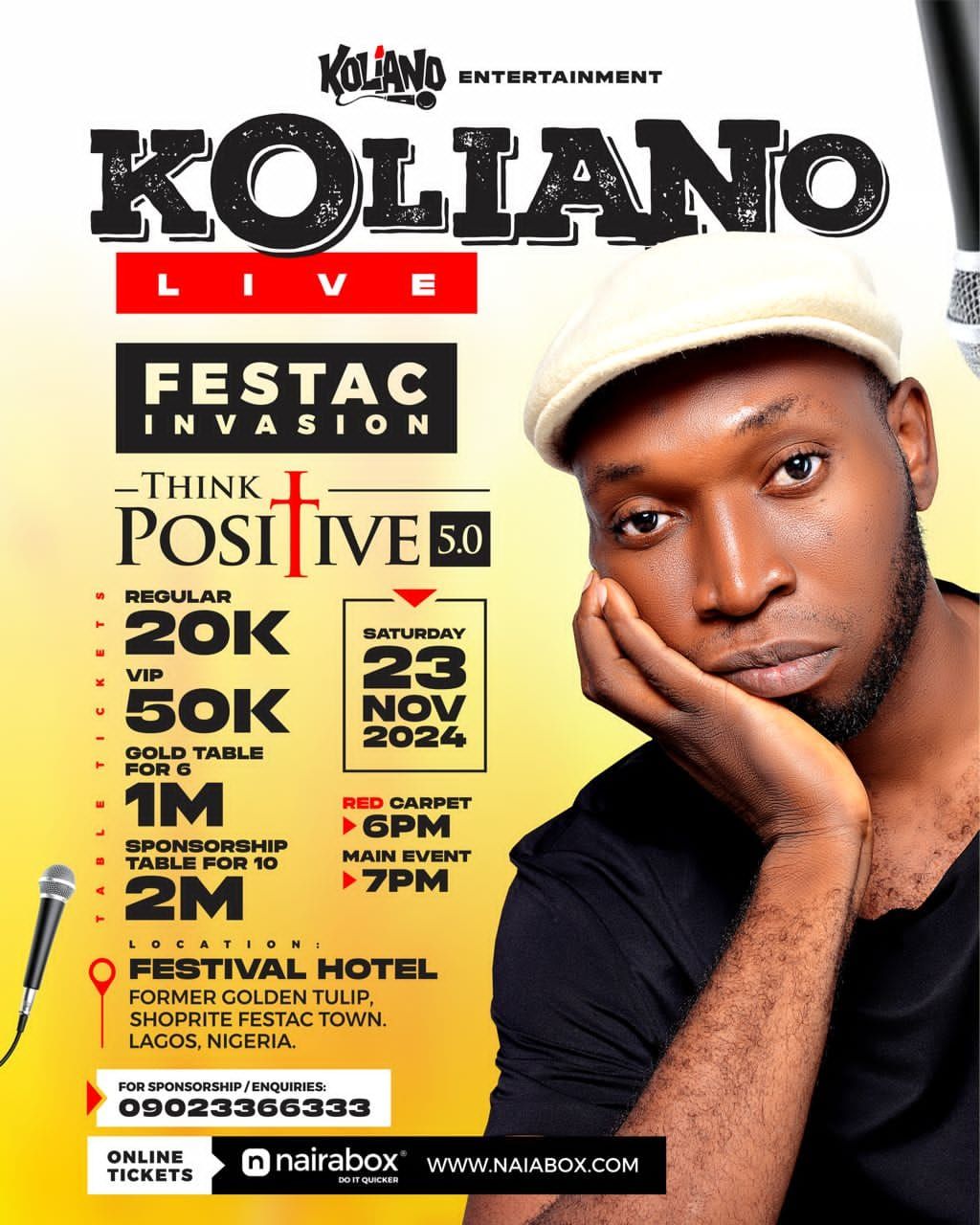 KOLANO ENTERTAINMENT LIVE FESTAC INVASION