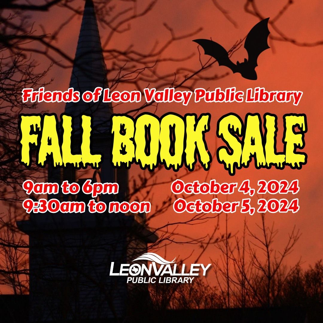 Friends' Fall Book Sale