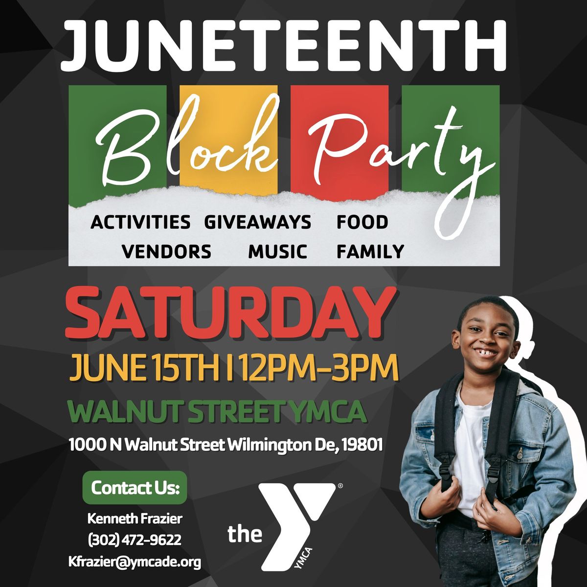 Walnut Street YMCA's Juneteenth Block Party