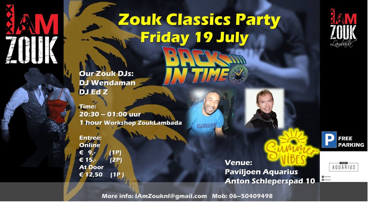 19 JULY IAMZOUK CLASSICS PARTY 