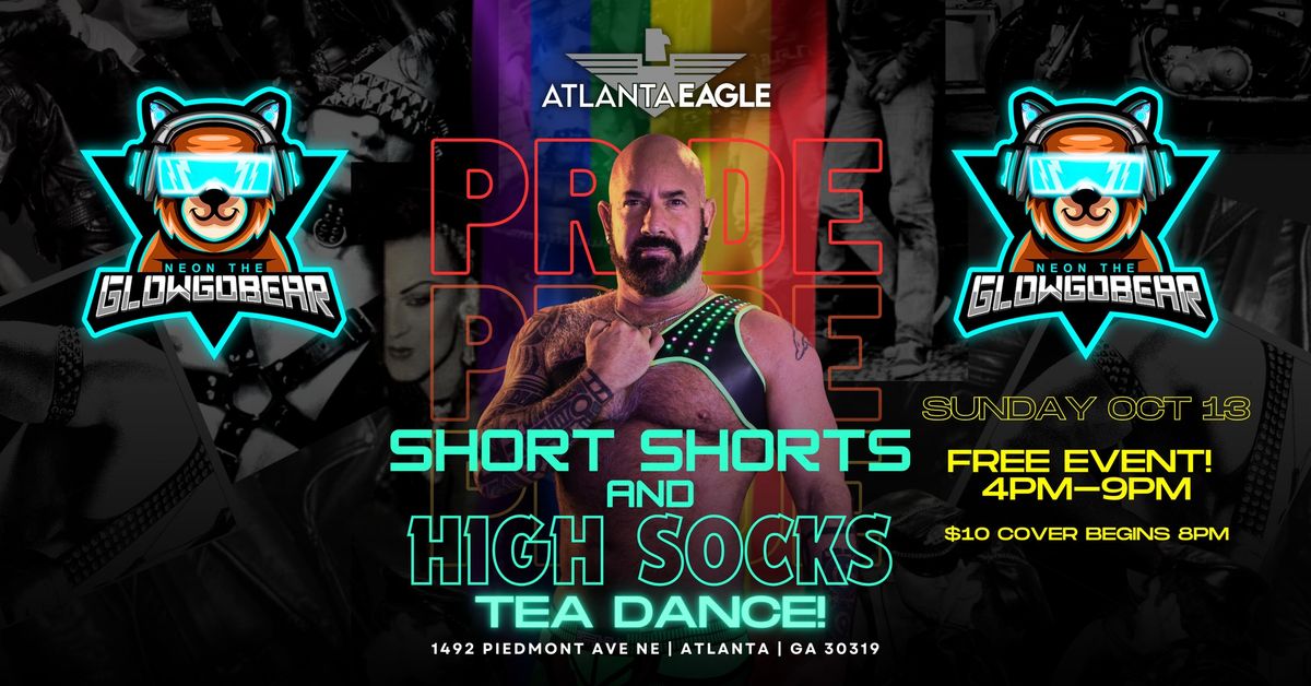 Atlanta Pride - Short Shorts and High Socks w\/ Neon the Glowgobear