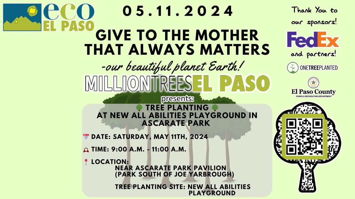 Planting 50 Trees at Ascarate Park's All Abilities Playground 