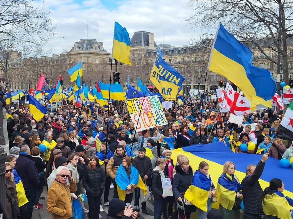 F\u00c9VRIER 2022-F\u00c9VRIER 2025 : PLUS QUE JAMAIS SOLIDAIRES DE L'UKRAINE