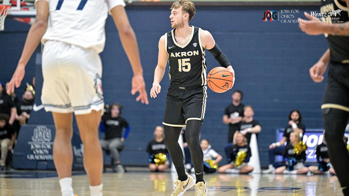 Parking Western Michigan Broncos at Akron Zips Mens Basketball