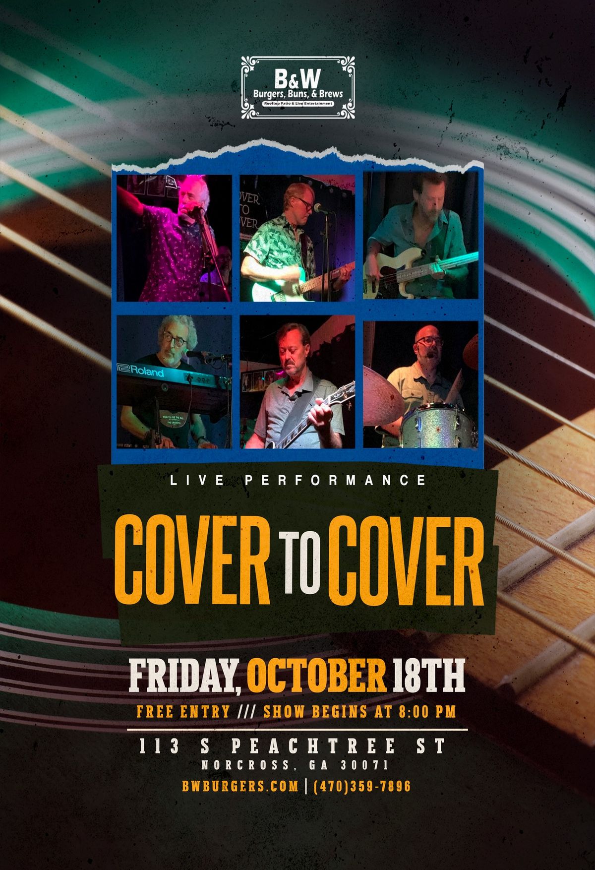 Cover to Cover at B&W - FREE EVENT