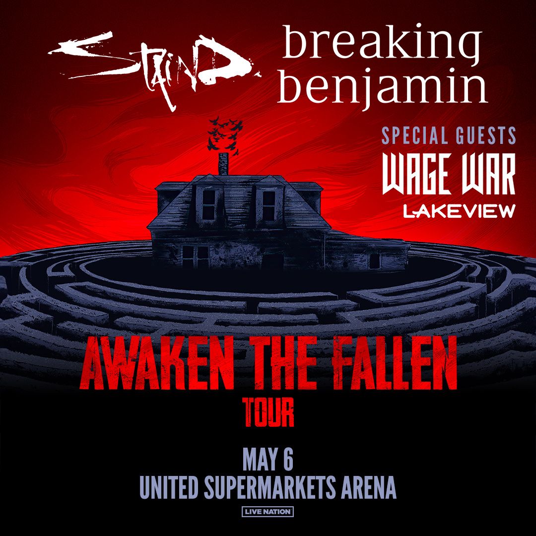 Staind and Breaking Benjamin at United Supermarkets Arena