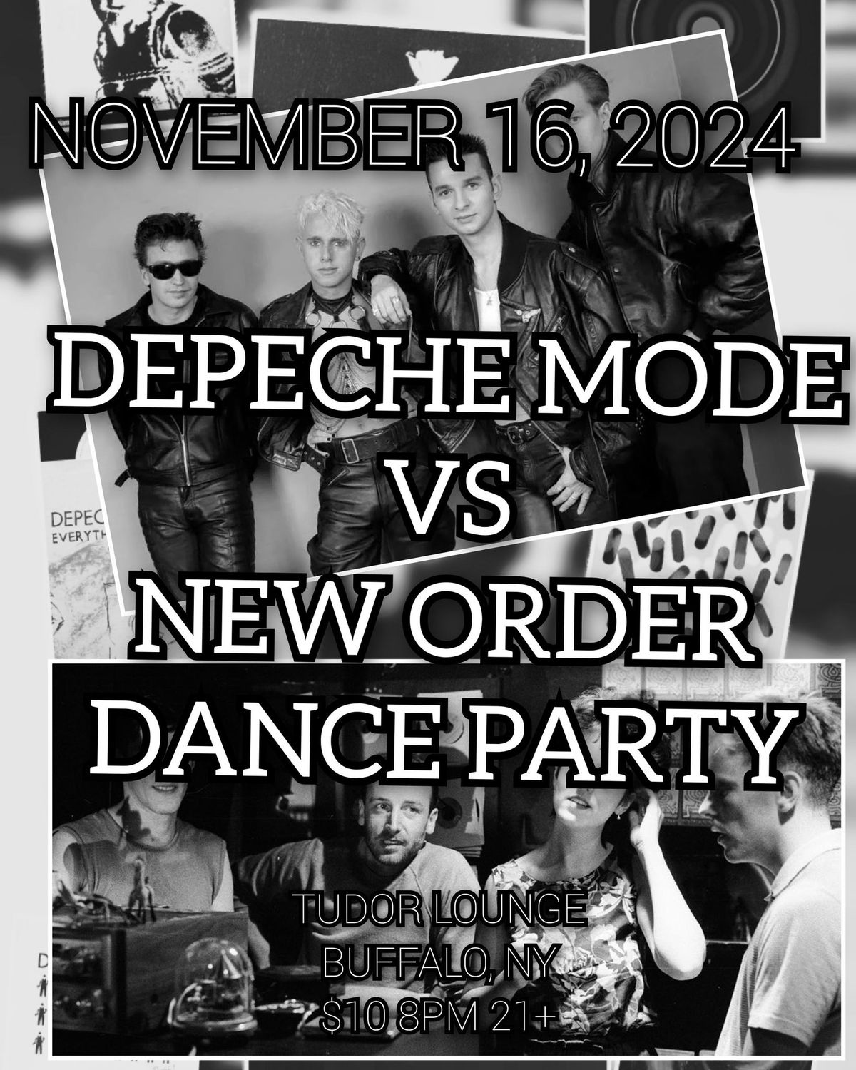 Depeche Mode vs New Order Dance Party