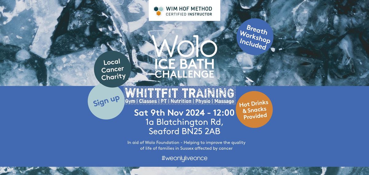 Whittfit and WOLO Ice-bath Charity Challenge