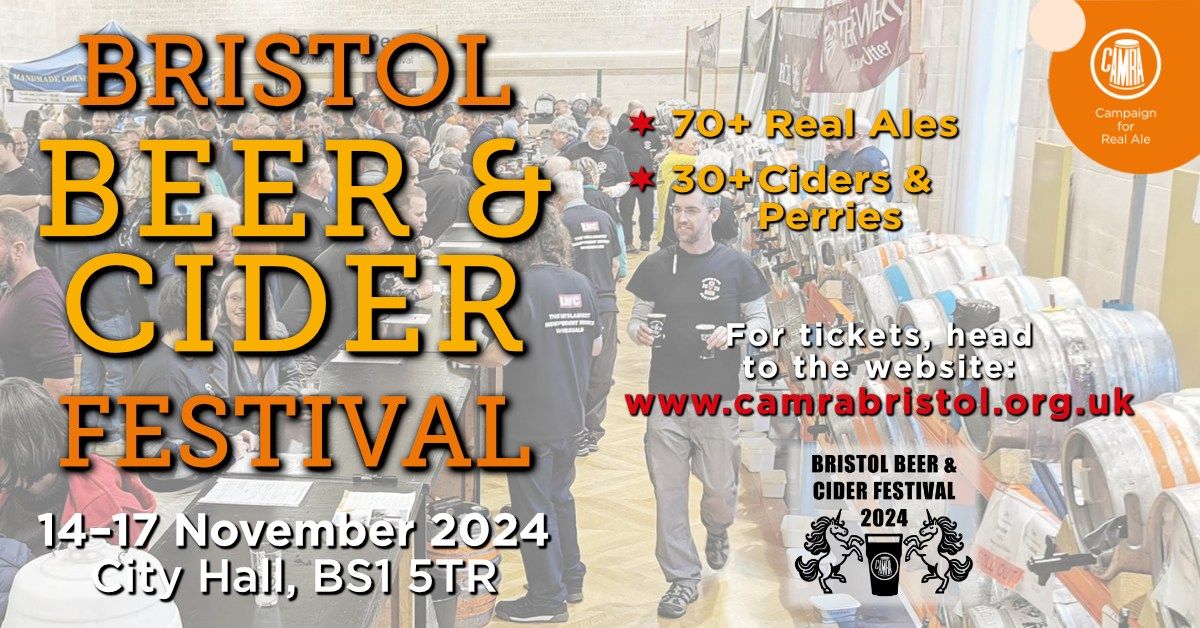 CAMRA Bristol Beer & Cider Festival 2024