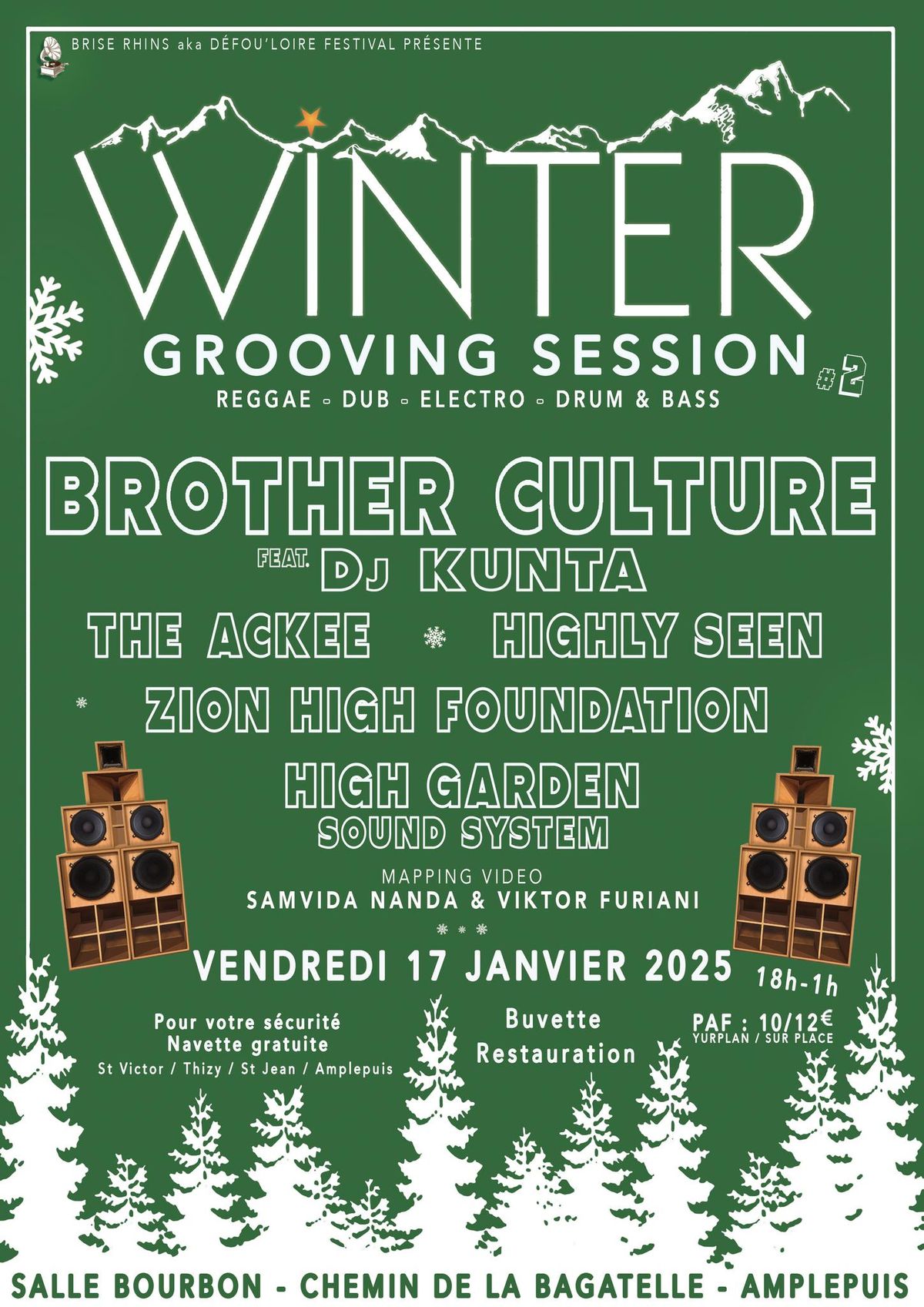 WINTER GROOVING SESSION #2 - BROTHER CULTURE