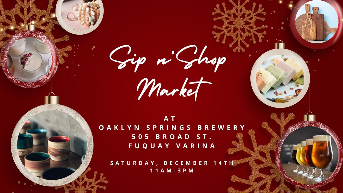 Sip n' Shop Market at Oaklyn Springs Brewery