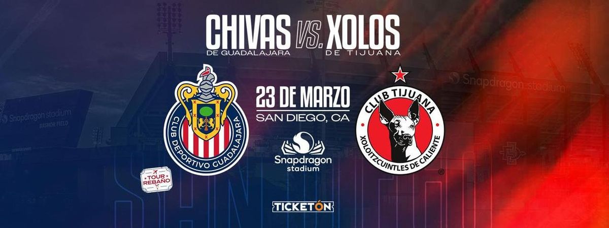 CHIVAS DE GUADALAJARA VS XOLOS