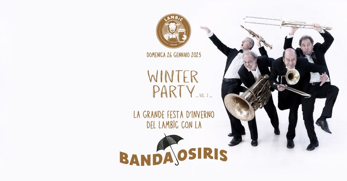 Winter Party vol.2 con la BANDA OSIRIS